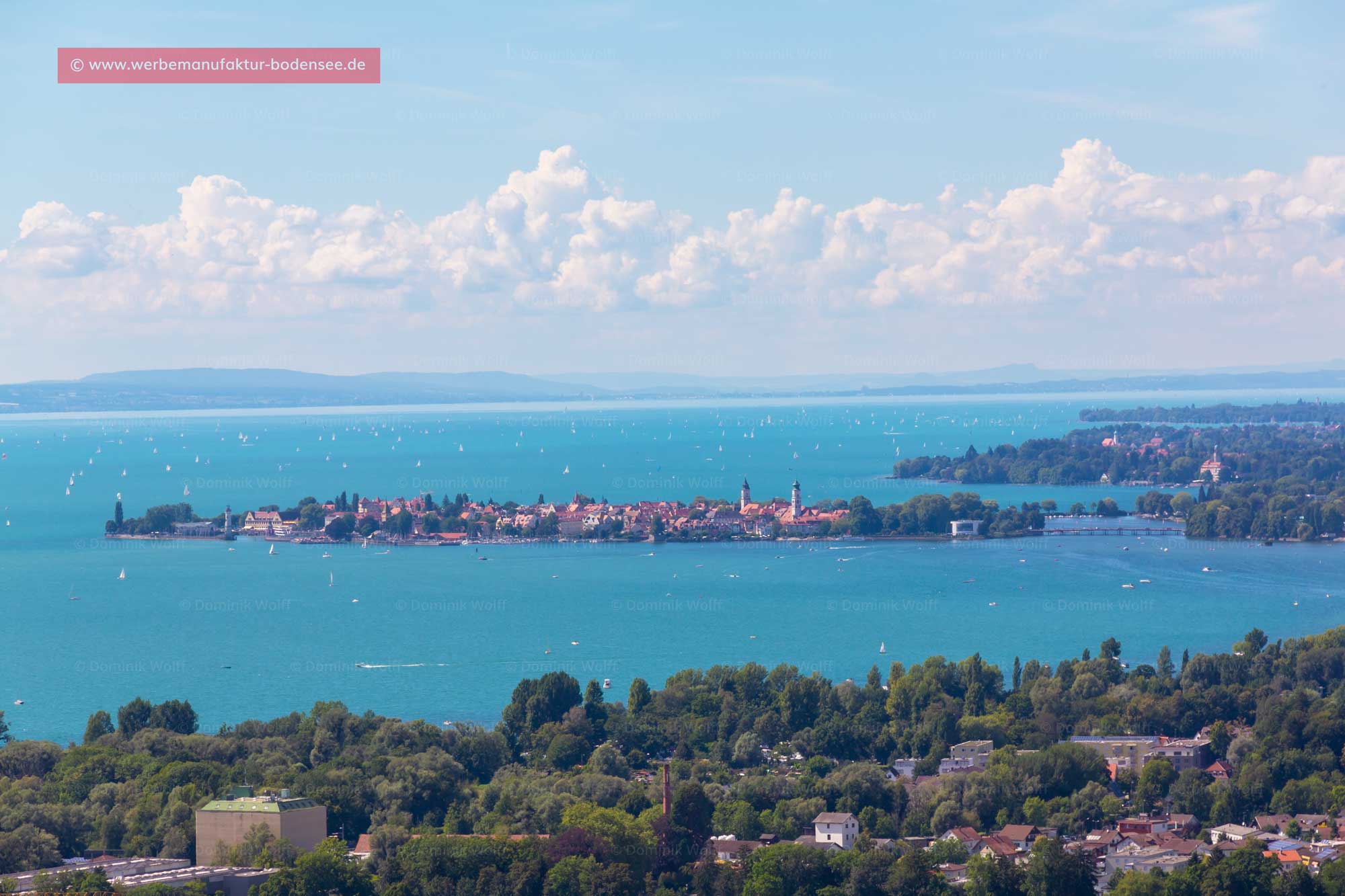 Bild + Foto - Altstadt und Insel Lindau im Bodensee