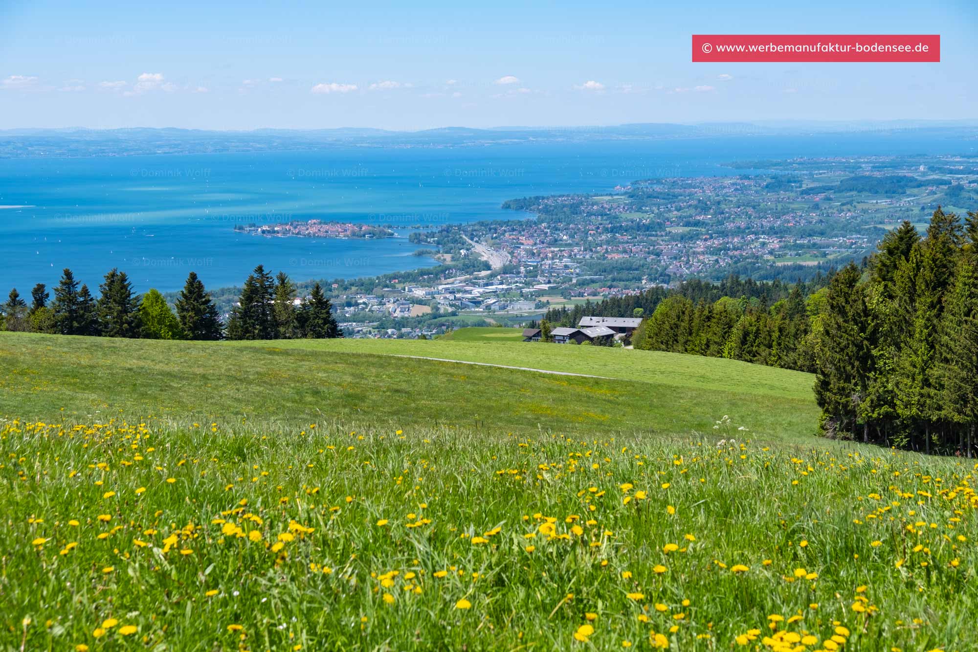 Blick auf den Bayerischen Bodensee