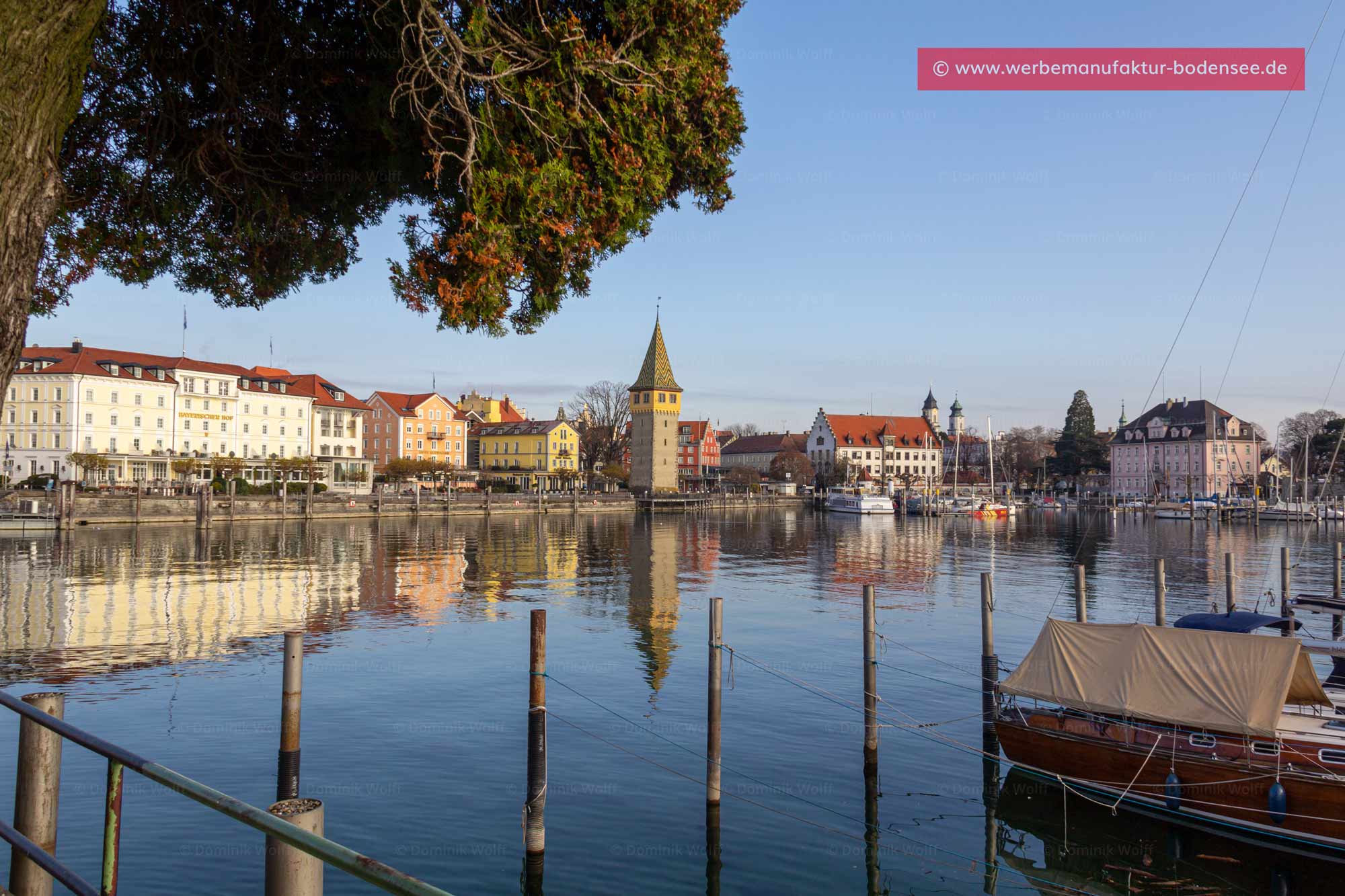 Bild + Foto - Hafen von Lindau am Bodensee