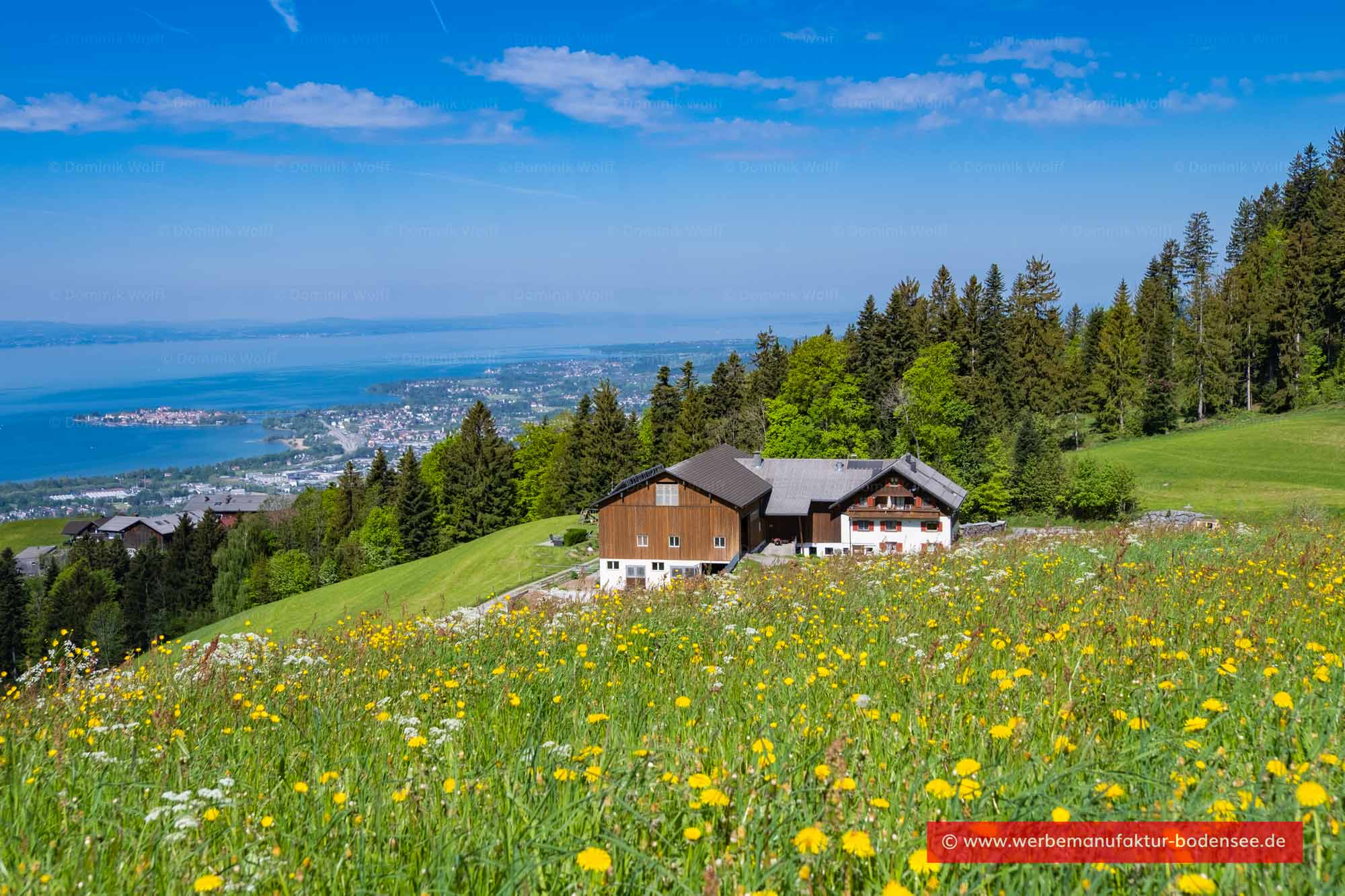 Über dem Bayerischen Bodensee