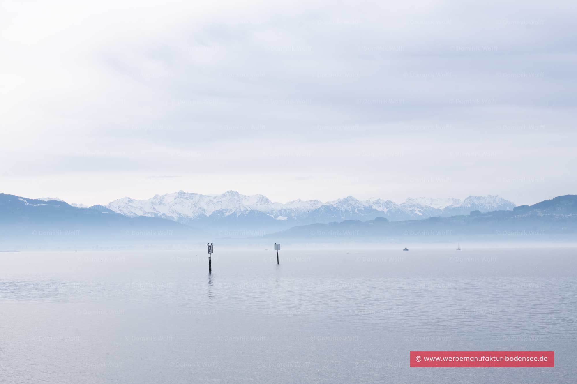 Bild + Foto - Alpen am Bayerischen Bodensee