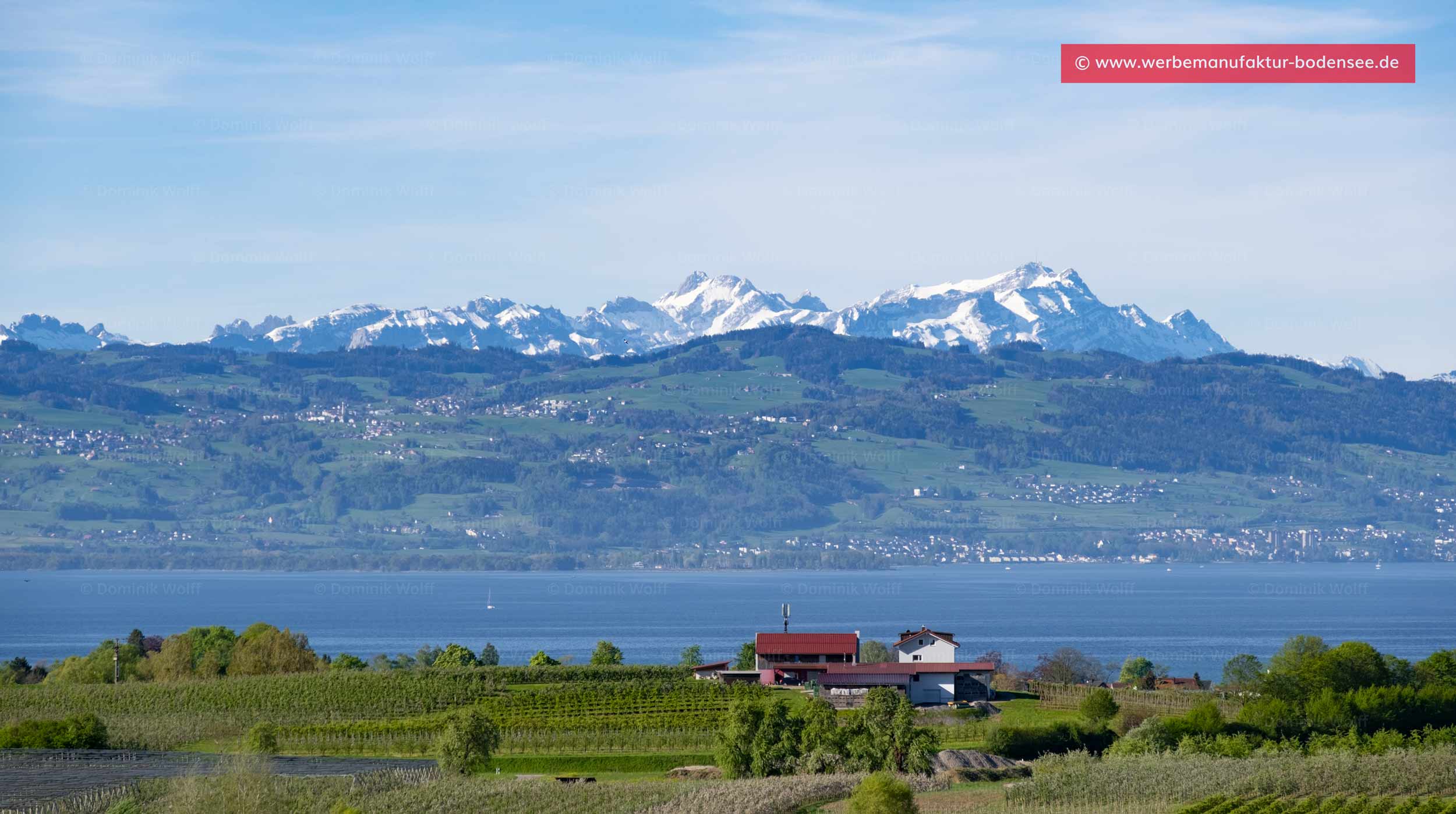 Bild + Foto - Alpstein mit Säntis und Altmann (Appenzeller Alpen)