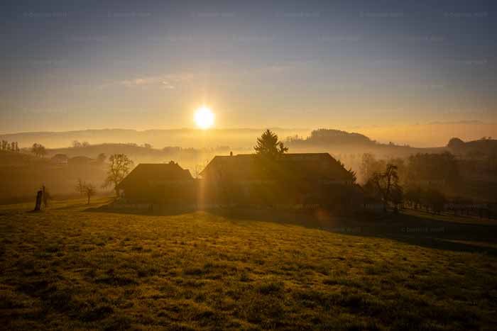Sonnenaufgang in Unterreitnau