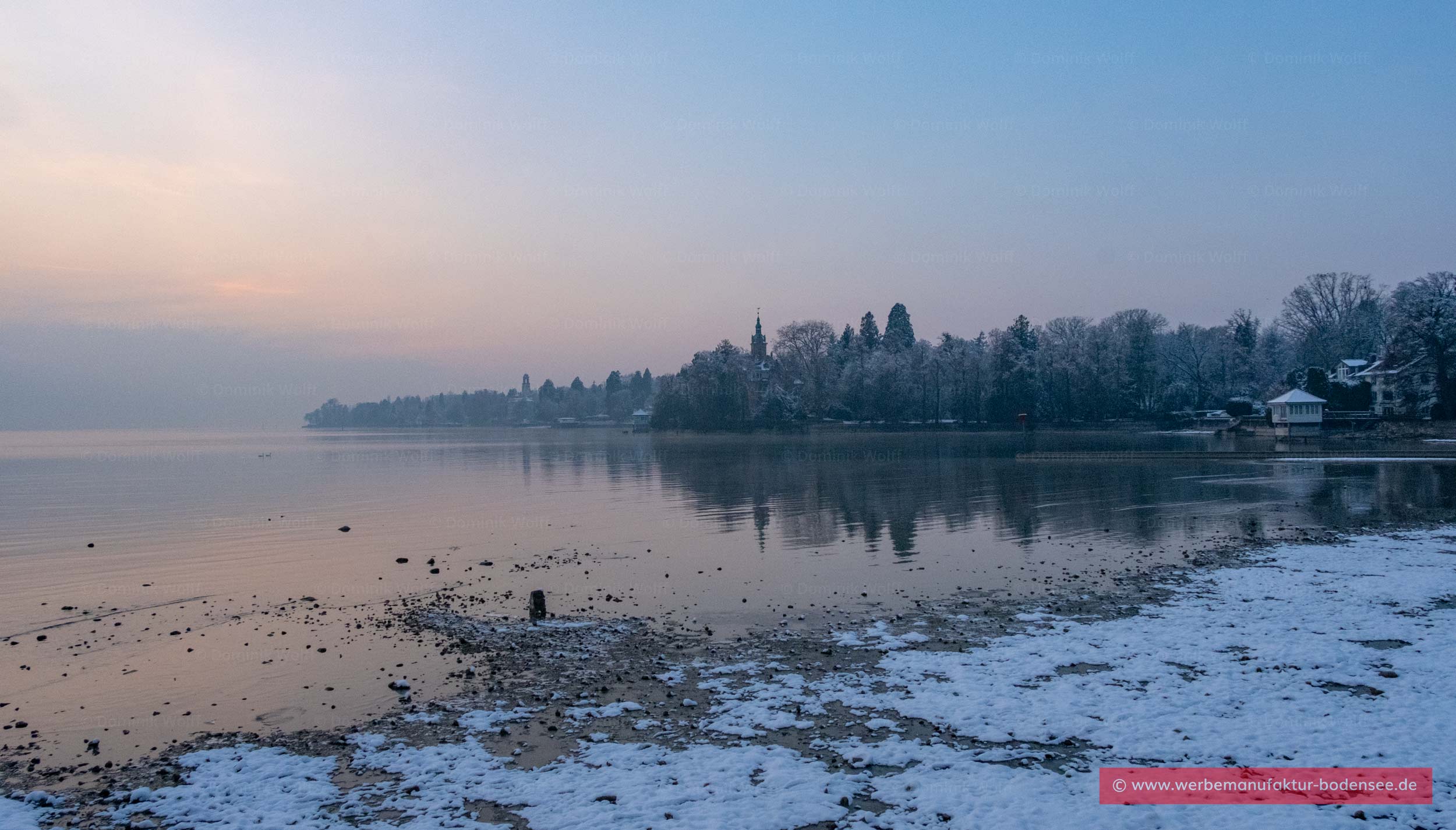 Bild + Foto - Winterliche Bayerische Riviera