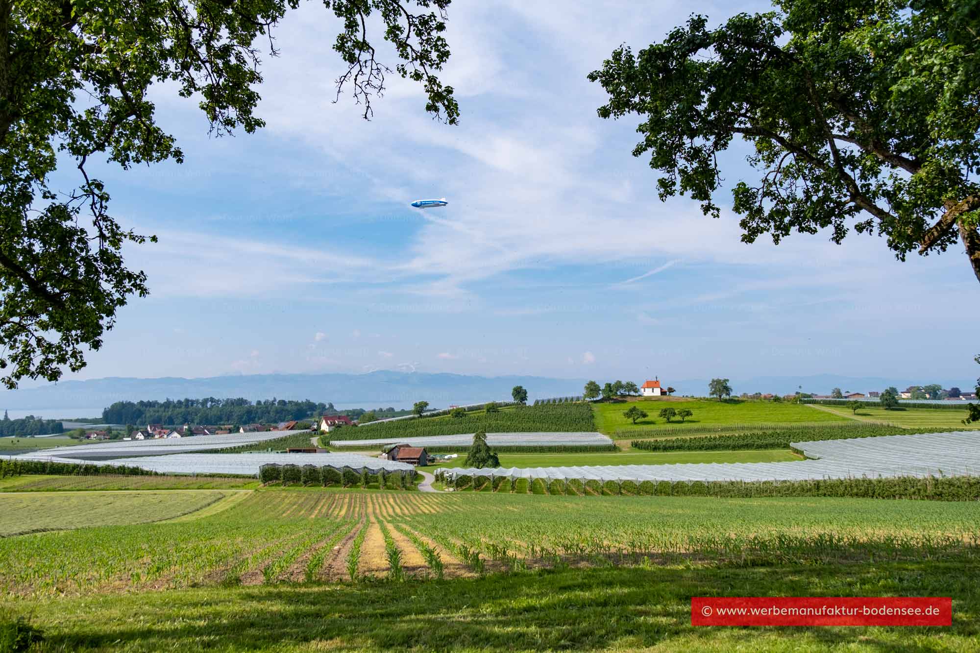 Bild + Foto - Zeppelin-NT-Rundflug über dem Bayerischen Bodensee